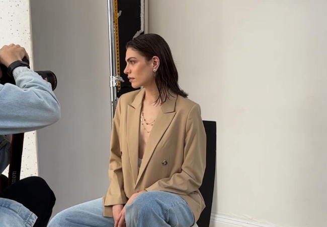 BTS Shooting our Latest Collection 'Beneath the Diamond Sky'