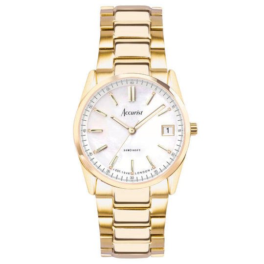 Ladies' Accurist Everyday Gold Bracelet Watch