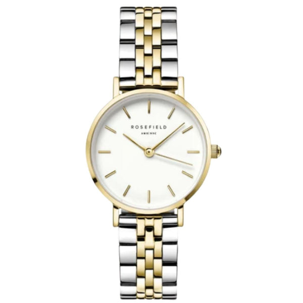 Rosefield The Small Edit White Steel Silver Gold Duo Ryan Thomas