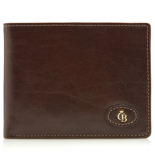 Castelijn & Beerens RFID Nine Card Billfold Zip Wallet