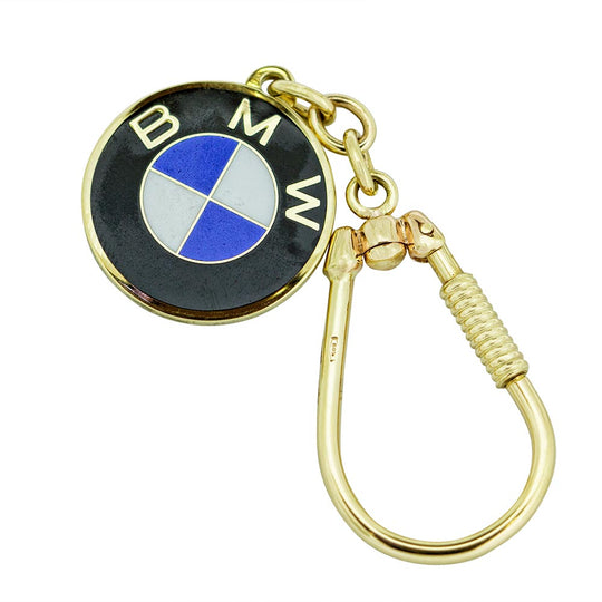 14ct Gold BMW Keyring