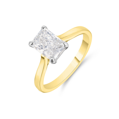 1.50ct Radiant Cut Diamond Ring