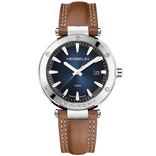 Gent's Herbelin Newport Strap Watch