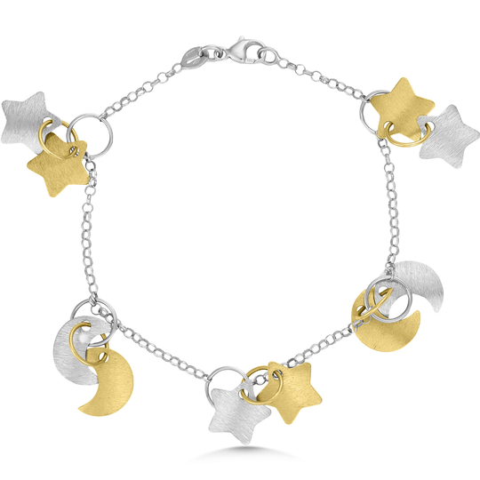 14ct Celestial Charm Bracelet