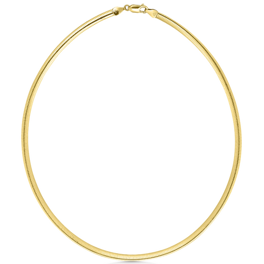 9ct Yellow & White Gold Collar Necklace
