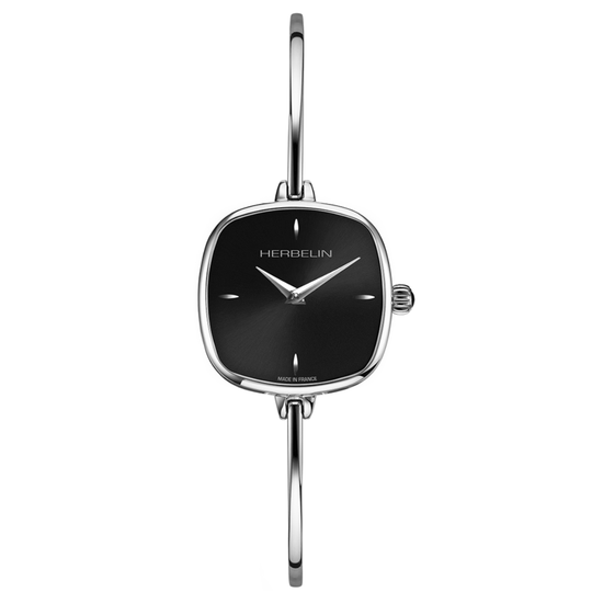 Ladies' Herbelin Silver Fil Bangle Watch
