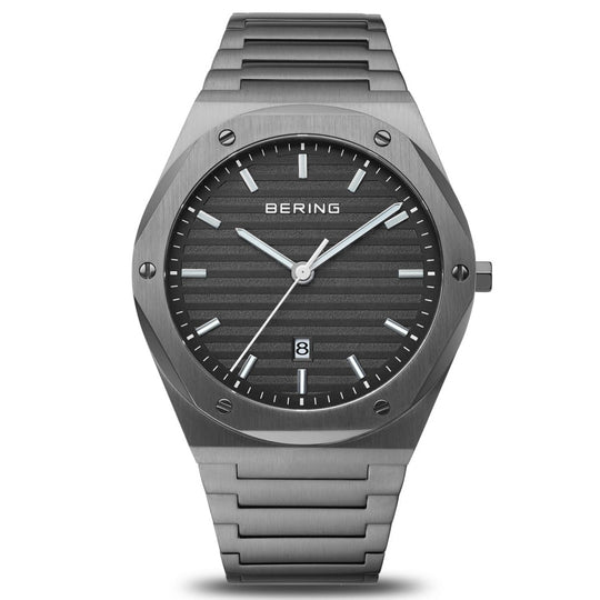 Gent's Bering Brushed Grey Classic Watch