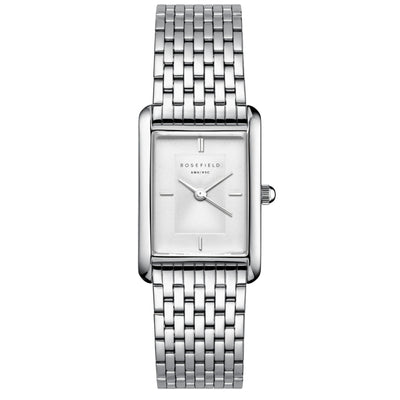 Rosefield Heirloom Silver Watch front