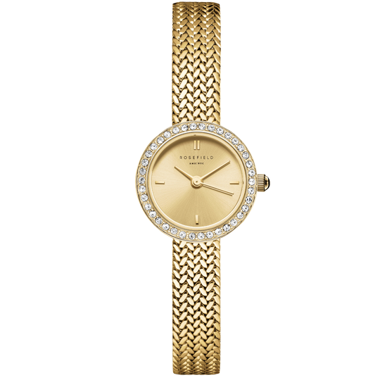 Rosefield Mini Small Edit Gold Watch