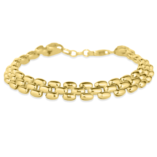 Gold Classic Link Bracelet