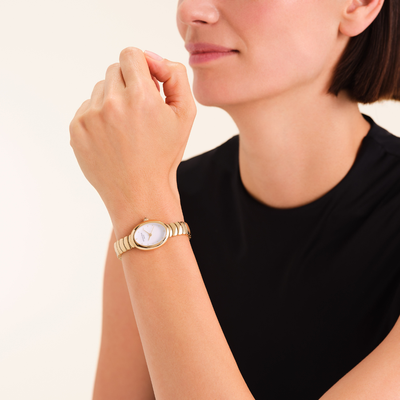 Rosefield Oval White Gold