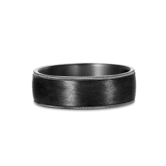 Gent's Titanium & Carbon Fibre Wedding Band