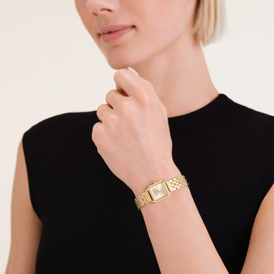 Rosefield Boxelle Champagne Watch