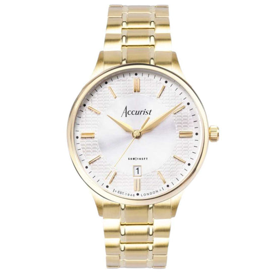 Gent's Accurist Classic Gold Watch