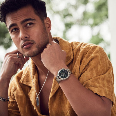 Gent's Bulova London Curv Chronograph Watch