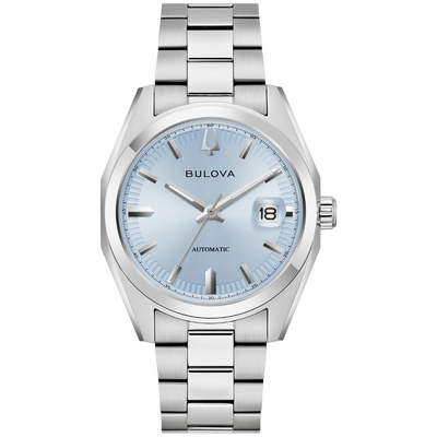 Gent's Bulova Light Blue Surveyor Watch