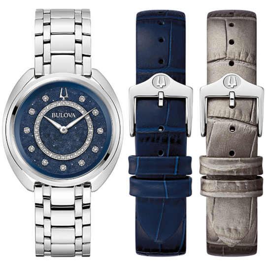 Ladies' Bulova Duality Multi-strap Watch