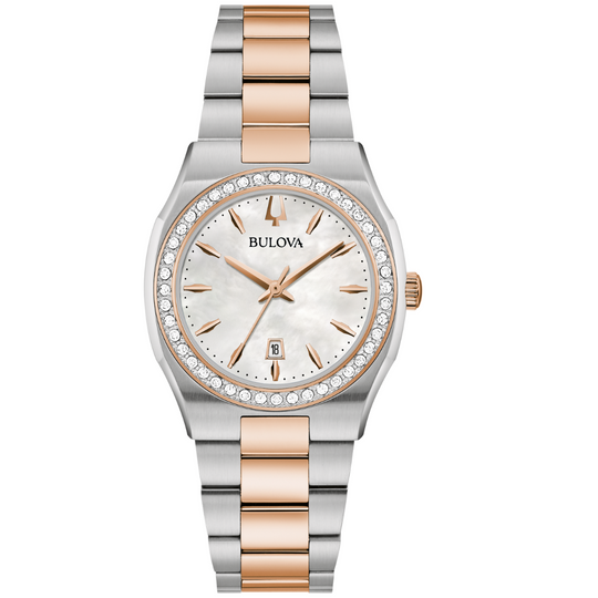 Ladies' Bulova Two Tone Surveyor Watch