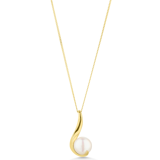 9ct Gold Pearl Pendant