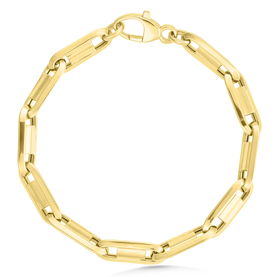 9ct Paperclip Link Bracelet