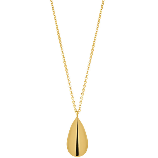 9ct Gold Teardrop Pendant