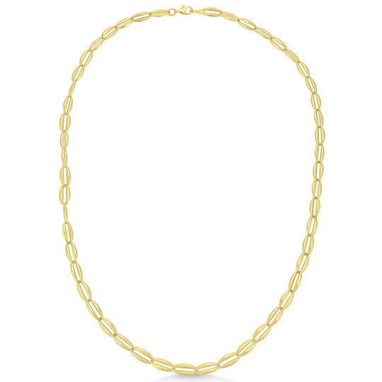 9ct Yellow Gold Classic Link Necklace
