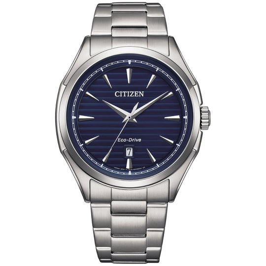 Gent's Citizen Eco-Drive Blue Dial Sports Watch