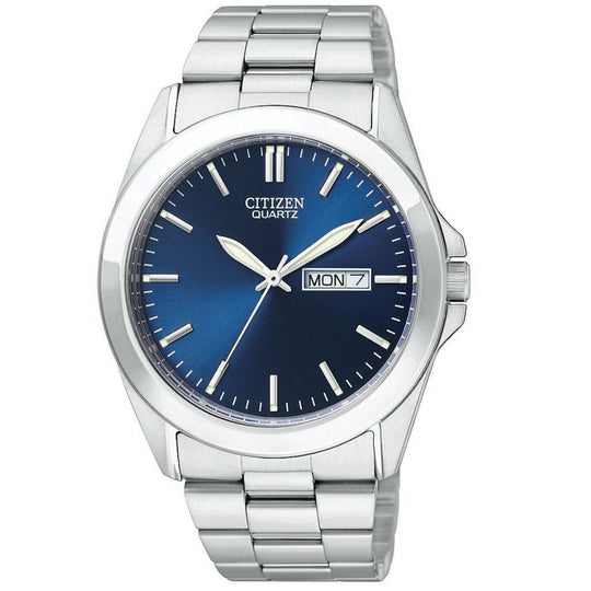 Gent's Citizen Quartz Blue Dial Watch