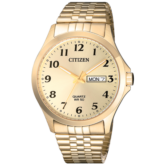 Gent's Citizen Classic Quartz Champagne Dial Watch