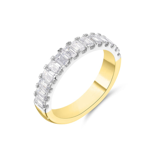 Baguette Cut Diamond Band