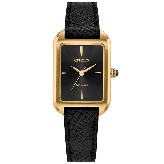 Ladies' Citizen Small Gold Tank Watch