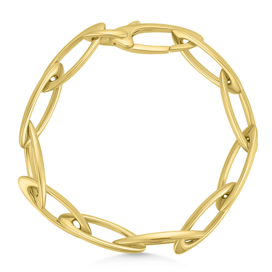 9ct Yellow Gold Chunky Link Bracelet