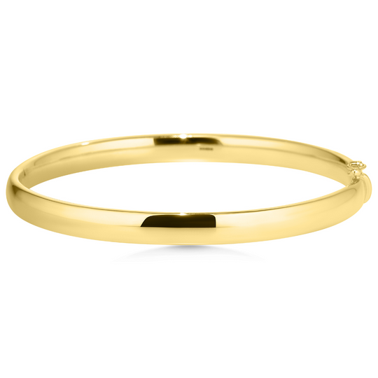 Gold Classic Bangle