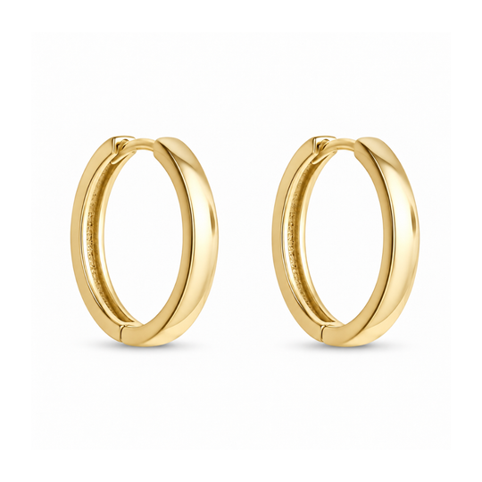 Gold Classic Hoops
