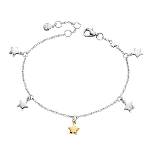 Silver Wish Upon a Star Children's Bracelet