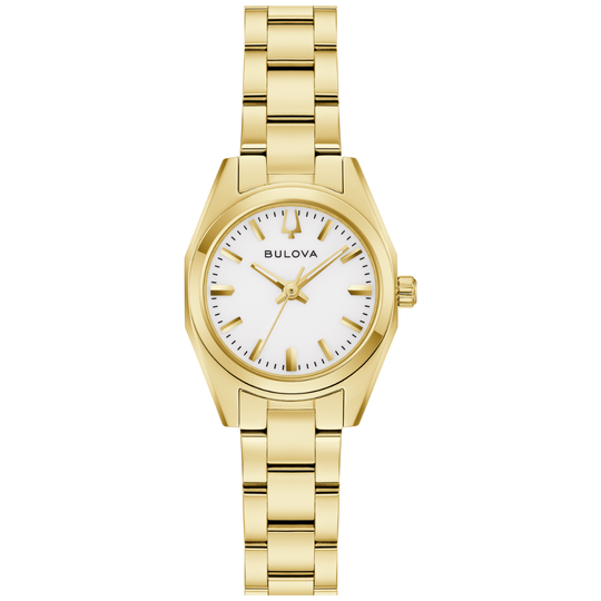 Ladies' Bulova Surveyor Gold Watch