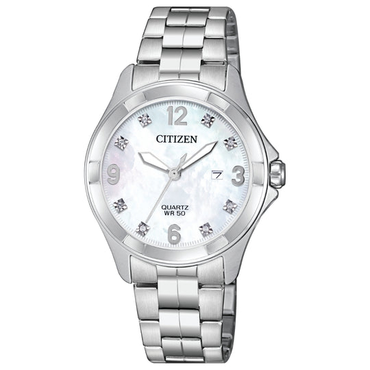 Ladies' Citizen Mother of Pearl Quartz