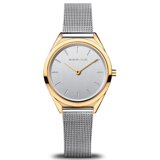 Ladies' Bering Ultra Slim Two-Tone Watch