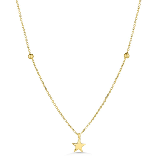 9ct Gold Star Pendant