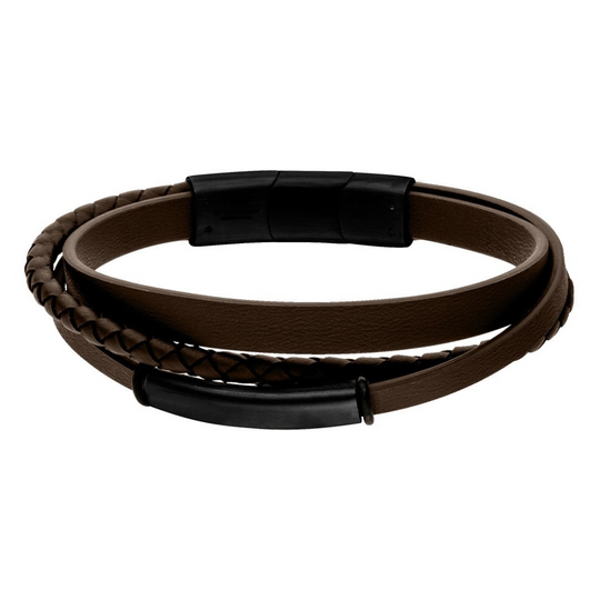 Gent's Steelwear London Lucian Brown Bracelet
