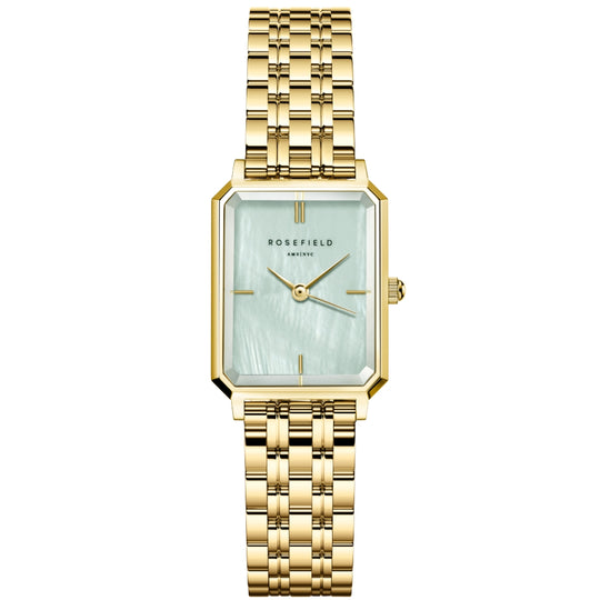 Rosefield Octagon XS Mint Green Watch