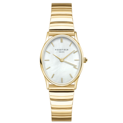 Rosefield Oval Pearl Gold Bracelet Wash