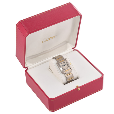 Pre Loved Cartier Tank Française Watch in box
