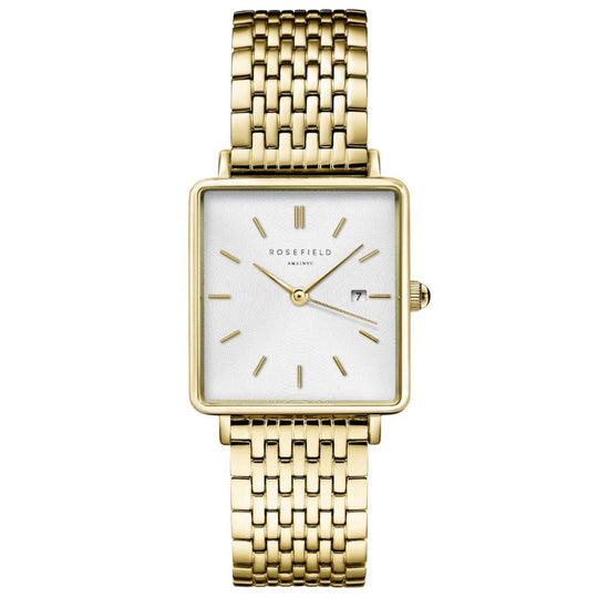 Rosefield Boxy XS Gold Watch