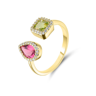 Mini Toi et Moi Ring