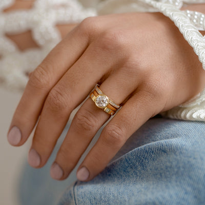 1.60ct Bezel Set Solitaire Diamond Ring