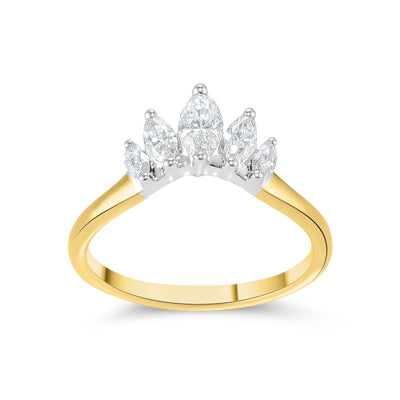 Crown of Diamonds Ring