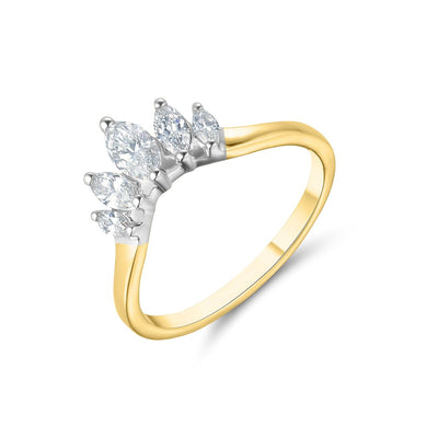 Crown of Diamonds Ring