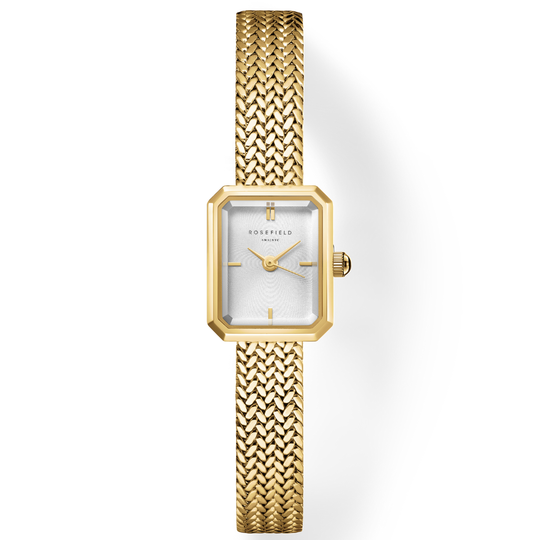 Rosefield Mini Octagon Gold Watch