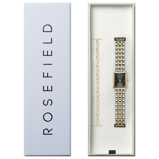 Rosefield Octagon XS Duotone Watch + Bracelet Set